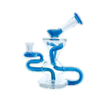 Color Accented Inline Recycler / Blue